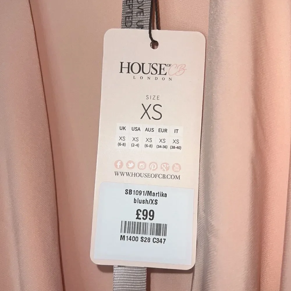 House of CB Martika Pink Maxi Dress - Picture 14 of 15